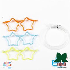 Ống Hút Mắt Kính Ngôi Sao Cute - Phụ Kiện Thời Trang Vui Nhộn Độc Đáo Cho Trẻ Em và Người Lớn M2369