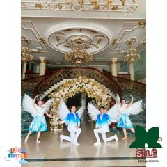 Cánh Thiên Thần Ngược Dễ Thương - Phụ Kiện Chụp Ảnh, Trang Trí Tiệc, Biểu Diễn Thời Trang, Cỡ S