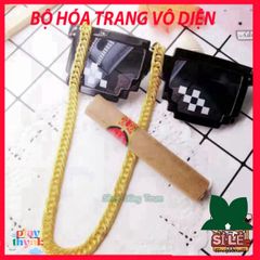Mặt Nạ Silicone Xanh Cá Hài Hước - Halloween Độc Đáo Cho Hacker - Phụ Kiện Trang Trí Nhập Vai Vui Nhộn