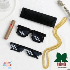 Kính Thug Life Like A Boss - Sunglasses Hot Trend Siêu Ngầu, Chất Liệu ABS Cao Cấp, Phù Hợp Nam Nữ, 6 Mẫu Độc Đáo