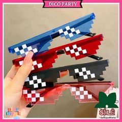 Kính Thug Life 6 Chấm Nhiều Màu - Phụ Kiện Chụp Ảnh Vui Nhộn Cho Giới Trẻ và Nhóm Bạn