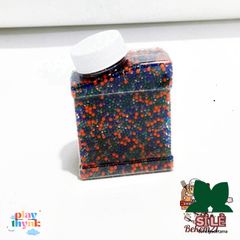 Bộ 500 viên hạt nở màu sắc kích thước 6-7, 7-8, 9-11 mm - Hạt pha lê trang trí cây cảnh và đồ chơi phát triển trẻ em