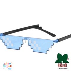 Kính Thug Life 6 Chấm Phong Cách Minecraft - Kính Mắt Thời Trang Cực Ngầu, Chống Bụi Cho Nam Nữ, Hot Trend 2023
