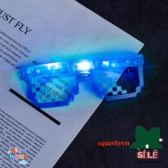 Kính LED phát quang đa sắc phong cách TikTok - Kính thời trang độc đáo cho tiệc tùng, hòa nhạc, sự kiện hấp dẫn