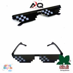 Kính Thug Life Minecraft - Kính Mắt Thời Trang Xu Hướng 2024, Dùng Chơi Nhóm và Chắn Bụi, Dành Cho Nam Nữ