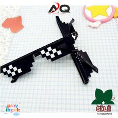 Kính Thug Life Minecraft - Kính Mắt Thời Trang Xu Hướng 2024, Dùng Chơi Nhóm và Chắn Bụi, Dành Cho Nam Nữ
