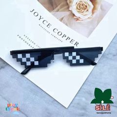 Kính Thug Life 2D Pixel Mosaic - Phụ Kiện Thời Trang Độc Đáo Cho Gamer & Cosplayer - Kính Chống Nắng Unisex Nổi Bật