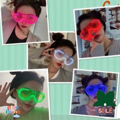 Kính Mắt LED Đa Sắc Thời Trang - Kính Thuglife Nhấp Nháy Cho Tiệc, Bar, Lễ Hội - Item Vui Nhộn Dành Cho Giới Trẻ