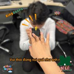 Nhẫn Troll Ngón Giữa RingOoops - Quà Tặng Hài Hước Độc Lạ Nghệ Thuật Trang Trí Bàn Làm Việc Siêu Chất