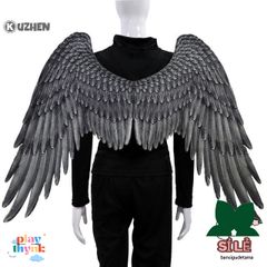 Cánh Thiên Thần và Quỷ Dữ KUZHEN - Phụ Kiện Halloween Độc Đáo Cho Lễ Hội, Kích Thước Người Lớn và Trẻ Em, Vải Polyester Mềm Mại