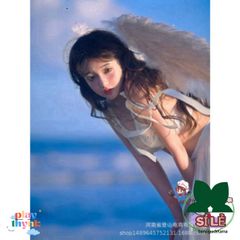 Cánh Thiên Thần Cosplay Đen Đỏ Trắng - Phụ Kiện Hóa Trang Tiệc Tùng Trẻ Em & Người Lớn - Lông Vũ Tự Nhiên, Nhiều Kích Cỡ