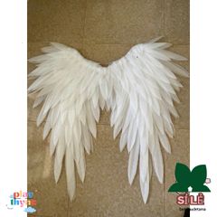 Bộ cánh thiên thần trắng 1m x 1m cho bé và người lớn - Trang phục hóa trang dễ thương cho dịp lễ hội