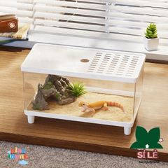 Bể Nuôi Côn Trùng FOUNDTWO - Terrarium Trong Suốt An Toàn Cho Thằn Lằn và Nhện, Dễ Quan Sát và Thoáng Khí