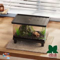Bể Nuôi Côn Trùng FOUNDTWO - Terrarium Trong Suốt An Toàn Cho Thằn Lằn và Nhện, Dễ Quan Sát và Thoáng Khí