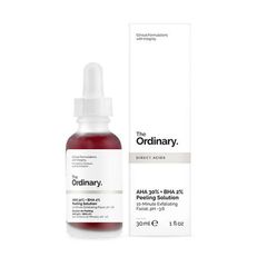 Tẩy Da Chết Hóa Học The Ordinary AHA 30% + BHA 2% Peeling Solution 30ml - Sản Phẩm Chăm Sóc Da Chính Hãng Canada