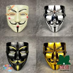Mặt Nạ Vendetta - Phụ Kiện Halloween Cosplay Hóa Trang Phim Điện Ảnh, Quà Tặng Bí Ẩn Thú Vị
