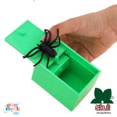 Bộ Quà Bất Ngờ LINSBAYWU - Hộp Nhện Chơi Khăm Hài Hước Dành Cho Văn Phòng - Đồ Chơi Troll An Toàn Chất Liệu Cao Cấp
