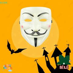 Mặt Nạ V for Vendetta Guy Fawkes - Phụ Kiện Halloween Độc Đáo Cho Người Lớn - Trang Phục Cosplay Biểu Diễn