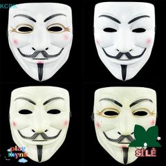 Mặt Nạ V for Vendetta Guy Fawkes - Phụ Kiện Halloween Độc Đáo Cho Người Lớn - Trang Phục Cosplay Biểu Diễn