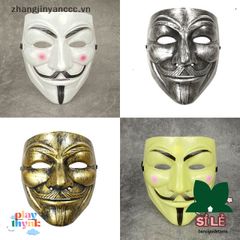 Mặt Nạ Vendetta Hacker PVC - Đồ Trang Trí Nhập Vai Halloween, Quà Tặng Độc Đáo Cho Người Lớn, Phim Hoạt Hình Lừng Danh