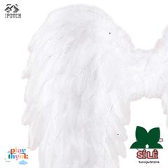 Cánh Thiên Thần Lông Vũ 3D Cosplay - Phụ Kiện Hóa Trang Halloween, Thời Trang Độc Đáo cho Tiệc Lễ Hội