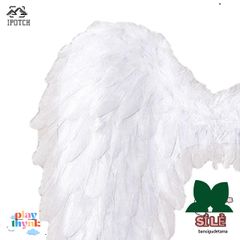 Cánh Thiên Thần Lông Vũ 3D Cosplay - Phụ Kiện Hóa Trang Halloween, Thời Trang Độc Đáo cho Tiệc Lễ Hội
