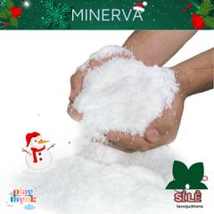 Bộ 10 Túi Bột Tuyết Nhân Tạo Trang Trí Giáng Sinh - Phụ Kiện Làm Slime Sáng Tạo, An Toàn, Không Độc Hại