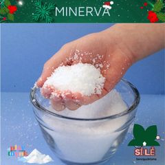 Bộ 10 Túi Bột Tuyết Nhân Tạo Trang Trí Giáng Sinh - Phụ Kiện Làm Slime Sáng Tạo, An Toàn, Không Độc Hại