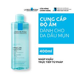 Nước Tẩy Trang La Roche-Posay Micellar Water Ultra Dành Cho Da Dầu Nhạy Cảm 400ml - Sạch Sâu, Cân Bằng Độ Ẩm, Chính Hãng Pháp