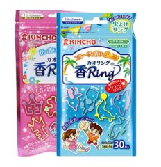 Vòng Đeo Tay Chống Muỗi Kincho Nhật Bản - Hương Tinh Dầu Thiên Nhiên, Thiết Kế Đáng Yêu, Thích Hợp Cho Trẻ Em & Hoạt Động Ngoài Trời