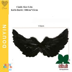 Đôi Cánh Thiên Thần Trắng - Phụ Kiện Cosplay Halloween, Trang Phục Công Chúa, Dự Tiệc Giáng Sinh dành cho Nữ