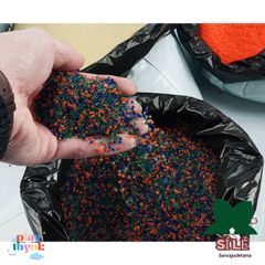 Hạt Tinh Thể Khổng Lồ 5KG - Đa Dạng Màu Sắc, Hấp Thụ Nước Xuất Sắc, Dùng Cho Cắm Hoa và Thủy Canh