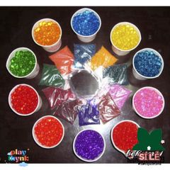 Gói 200 Hạt Tinh Thể Nở - Nguyên Liệu Hoàn Hảo Cho Slime và Thủy Canh Tự Nhiên, Chất Lượng Cao, Giá Tốt