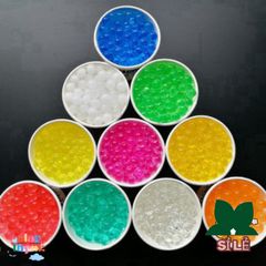 Gói 200 Hạt Tinh Thể Nở - Nguyên Liệu Hoàn Hảo Cho Slime và Thủy Canh Tự Nhiên, Chất Lượng Cao, Giá Tốt