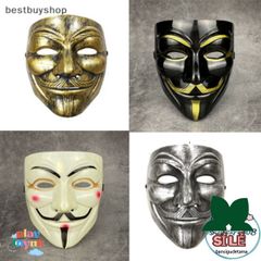 Mặt Nạ Giấu Mặt Anonymous Vendetta - Phụ Kiện Cosplay Halloween Độc Đáo, Đảm Bảo Chất Lượng Cao