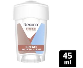 Lăn Khử Mùi Rexona Clinical Protection Cream Summer Strength 48g Dành Cho Nữ - Kiểm Soát Mồ Hôi, Hương Thơm Tươi Mát