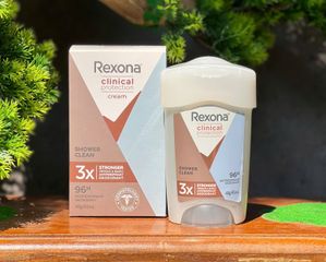 Lăn Khử Mùi Rexona Clinical Protection Cream Summer Strength 48g Dành Cho Nữ - Kiểm Soát Mồ Hôi, Hương Thơm Tươi Mát