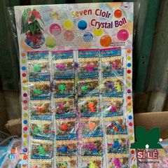 Bộ 24 Gói Hạt Kính Trang Trí Cây Cảnh - Tinh Thể Lấp Lánh Đa Dạng Mẫu Mã, Hàng Nhập Khẩu Chất Lượng cao