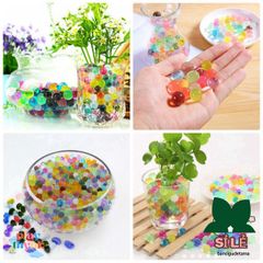 Set 1000 Viên Hạt Tinh Thể Nở Đẹp Mắt - Trang Trí Hoa Lọc Sang Trọng, Thú Vị Cho Chậu Cây và Đám Cưới