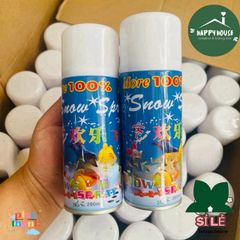 Bình Xịt Tuyết Tan 280ml - Phụ Kiện Trang Trí Tiệc Sinh Nhật và Kỷ Niệm - Tổ Chức Sự Kiện Vui Vẻ