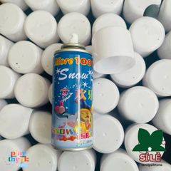 Bình Xịt Tuyết Tan 280ml - Phụ Kiện Trang Trí Tiệc Sinh Nhật và Kỷ Niệm - Tổ Chức Sự Kiện Vui Vẻ