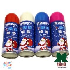 Xịt Bọt Tuyết Trắng Sinh Nhật - Giải Pháp Tiết Kiệm Cho Bữa Tiệc Tuyệt Vời - Tuyết Nhân Tạo 210ml Chất Liệu Nhôm Chống Trượt