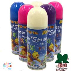 Xịt Bọt Tuyết Trắng Sinh Nhật - Giải Pháp Tiết Kiệm Cho Bữa Tiệc Tuyệt Vời - Tuyết Nhân Tạo 210ml Chất Liệu Nhôm Chống Trượt