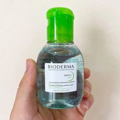 Nước Tẩy Trang Bioderma Sensibio H2O Micellar Water Xanh 100ml - Giải Pháp Làm Sạch Cho Da Nhạy Cảm, Không Gây Kích Ứng, Chính Hãng.