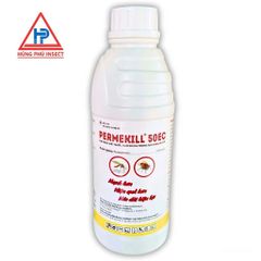 Thuốc Diệt Côn Trùng PERMEKILL 50EC - Dung Dịch Diệt Muỗi, Ruồi, Côn Trùng Hiệu Quả Cho Gia Đình Và Kho Xưởng 1 Lít