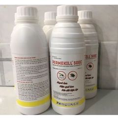 Thuốc Diệt Côn Trùng PERMEKILL 50EC - Dung Dịch Diệt Muỗi, Ruồi, Côn Trùng Hiệu Quả Cho Gia Đình Và Kho Xưởng 1 Lít