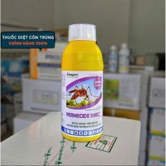 Permethrin 50EC 1 Lít - Thuốc Diệt Côn Trùng Nhũ Đậm Đặc, Hiệu Quả Diệt Muỗi, Ruồi, Gián, Kiến Và Các Loại Côn Trùng Khác