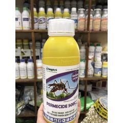 Permethrin 50EC 1 Lít - Thuốc Diệt Côn Trùng Nhũ Đậm Đặc, Hiệu Quả Diệt Muỗi, Ruồi, Gián, Kiến Và Các Loại Côn Trùng Khác