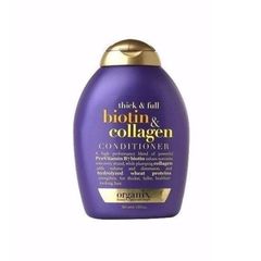 Dầu Xả Biotin & Collagen OGX 385ml - Tăng Độ Phồng, Phục Hồi Tóc Mỏng, Dưỡng Tóc Mềm Mượt Cao Cấp Chính Hãng Mỹ