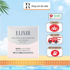 Kem Tẩy Trang Shiseido Elixir White Purify 140g - Chăm Sóc Da Mềm Mịn, Dưỡng Ẩm, Phù Hợp Da 30+